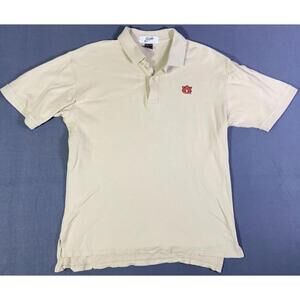 Vintage Auburn Tigers War Eagle Boa By Blue Dolphin Design Polo Shirt Men M (L)